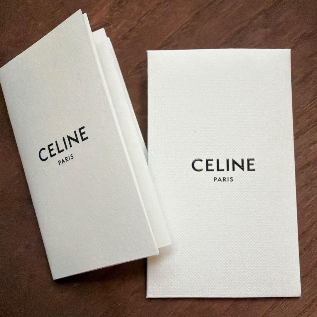 【美品・ケース、袋付き】CELINE トリフオンフスタッドピアス