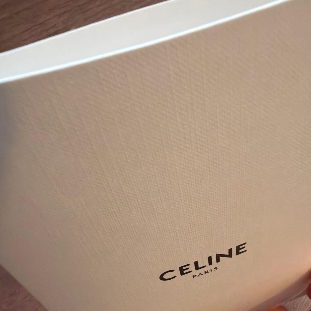 【美品・ケース、袋付き】CELINE トリフオンフスタッドピアス