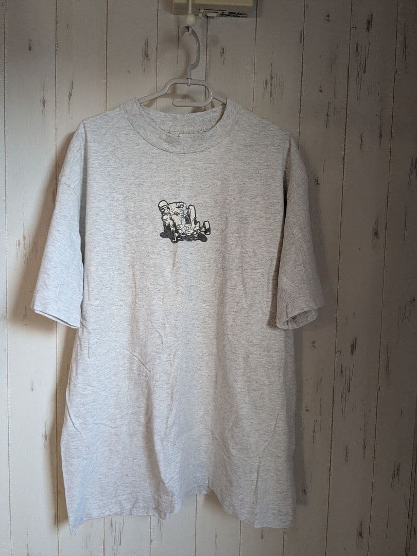 OLD Stussy　オールドステュシー　グレー XL Tシャツ　白タグ