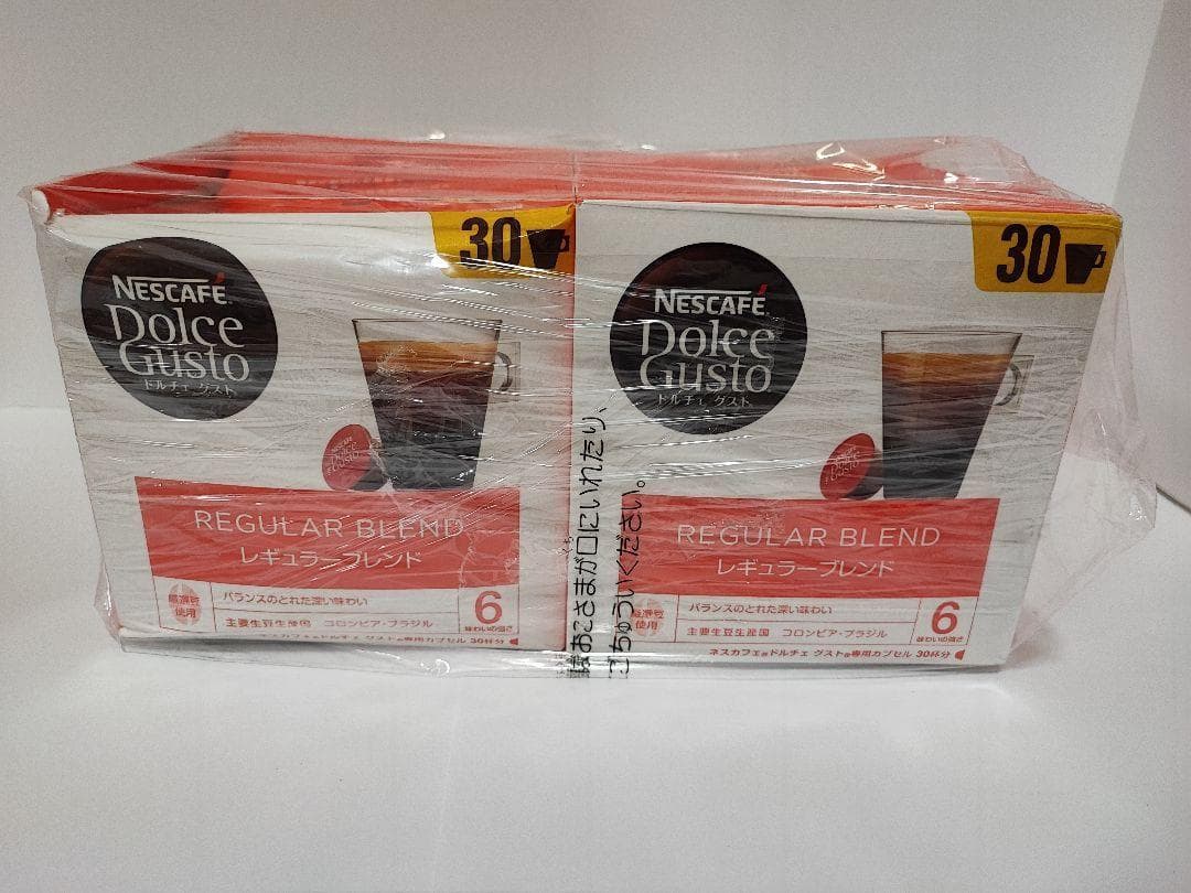 ネスカフェ ドルチェ グスト カプセル レギュラーブレンド 30P×4