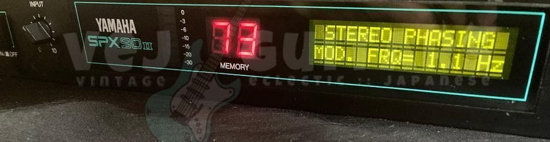 配信機器・PA機器・レコーディング機器 YAMAHA SPX90II SYMPHONIC VINTAGE FX