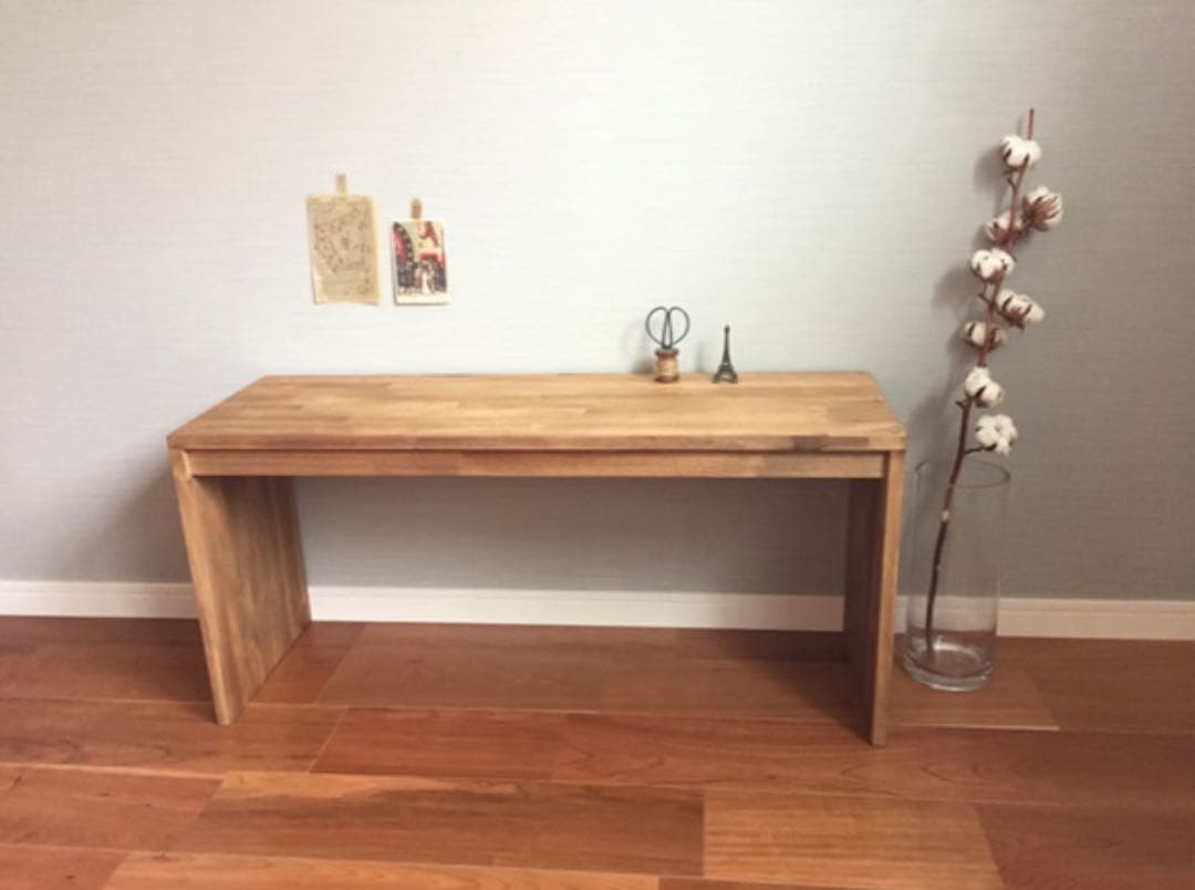 creema オーダーメイド コの字マルチテーブルW120