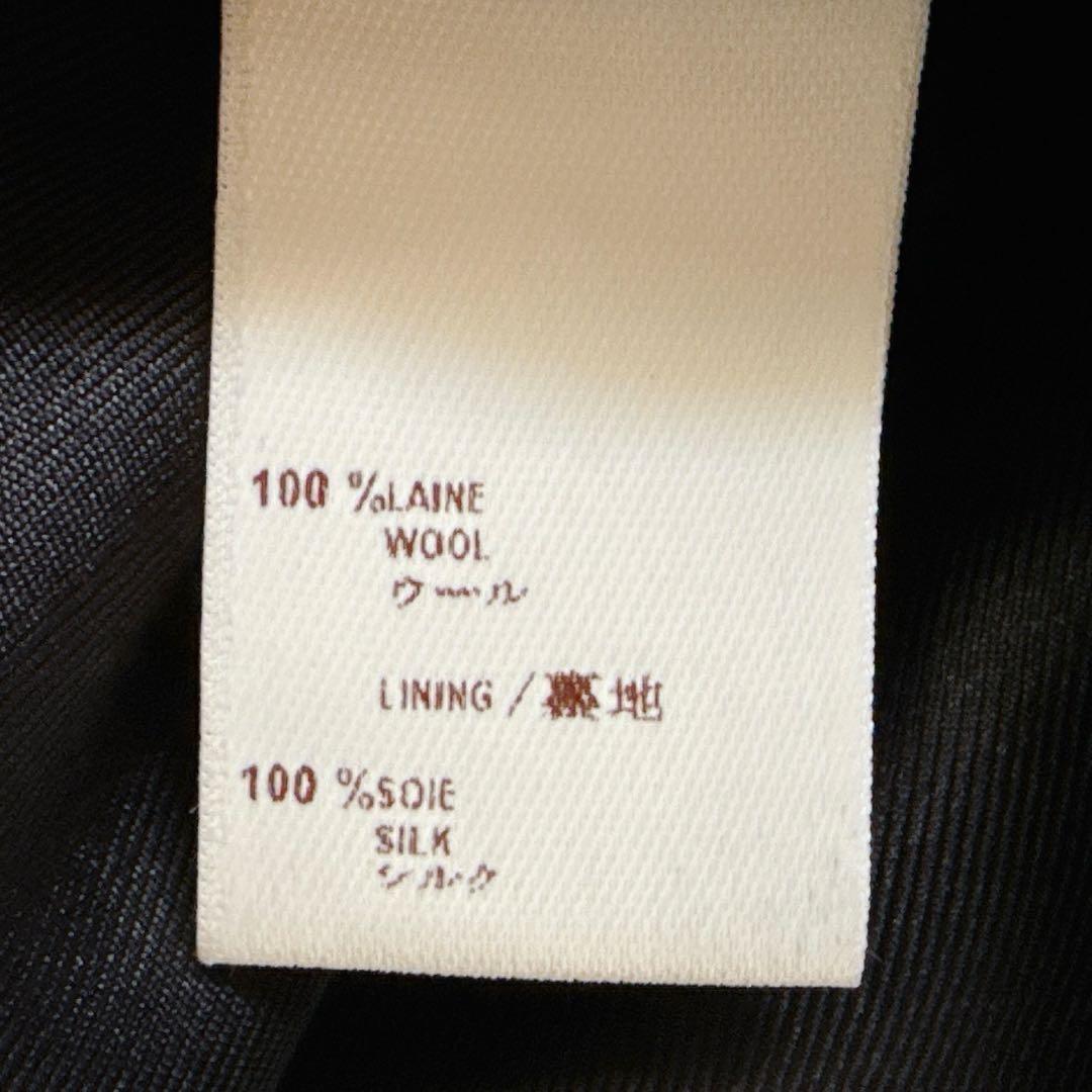 美品★LOUIS VUITTON タイトスカート ブラック LVロゴプル 34