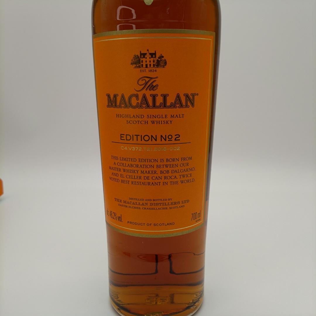 MACALLAN  EDITION  No,2　シングルモルト限定品