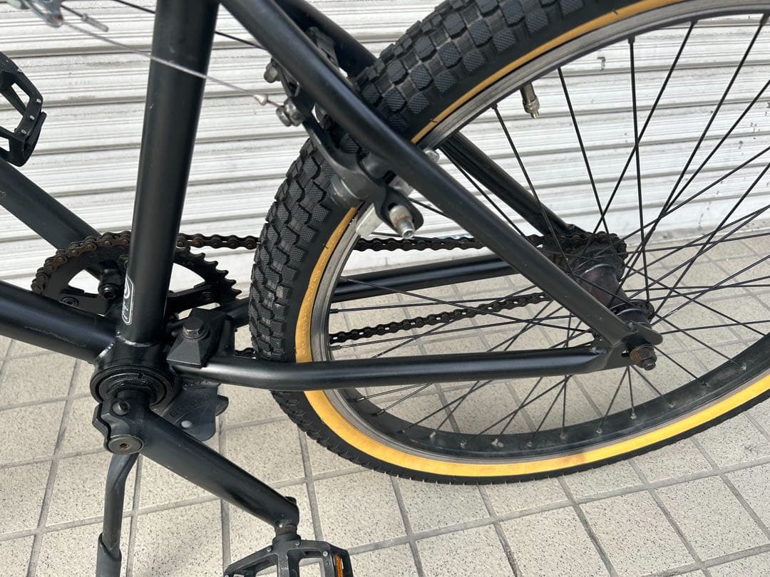 DURCUSONE BMX 24インチ フレームクロモリ 後タイヤ新品