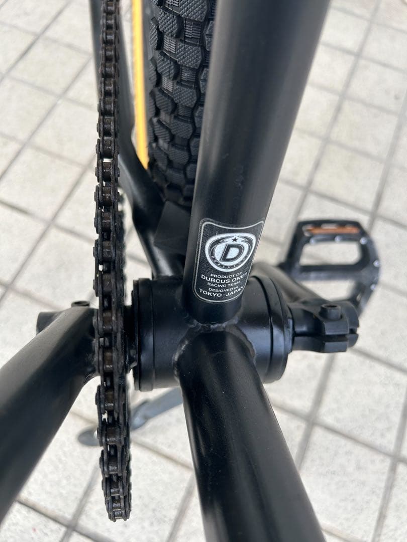 DURCUSONE BMX 24インチ フレームクロモリ 後タイヤ新品