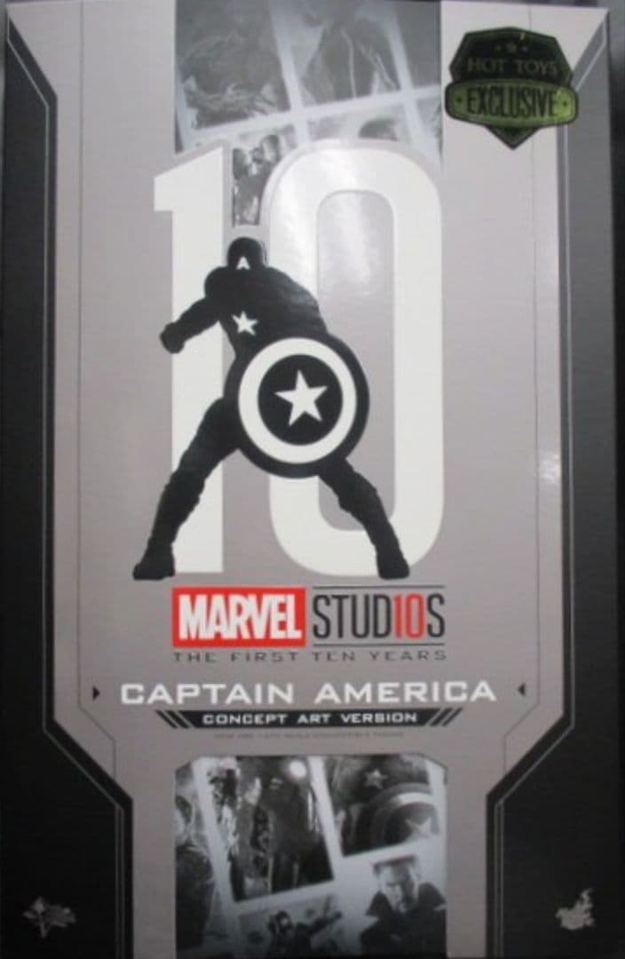 キャプテンアメリカ コンセプトアート版 ホットトイズ ムービー マスターピース