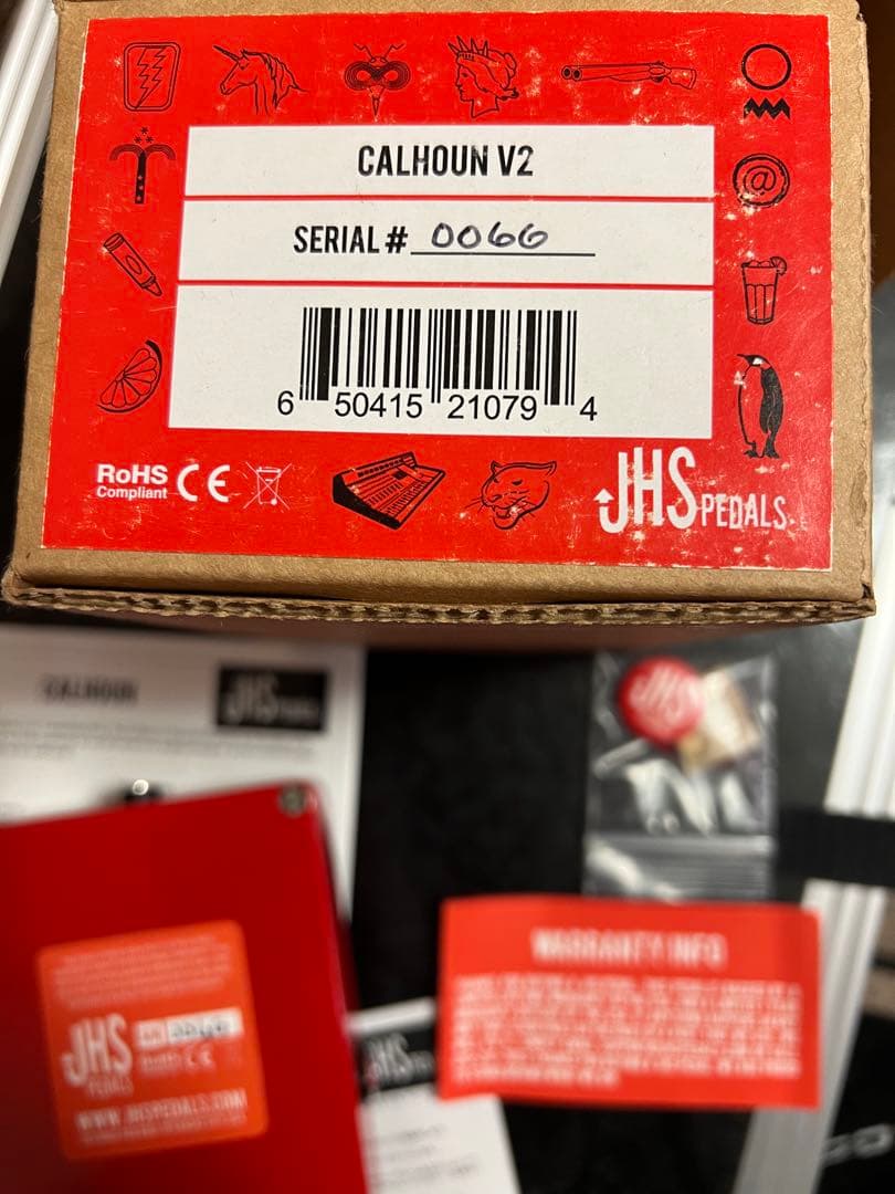 ギター JHS PEDALS CALHOUN V2