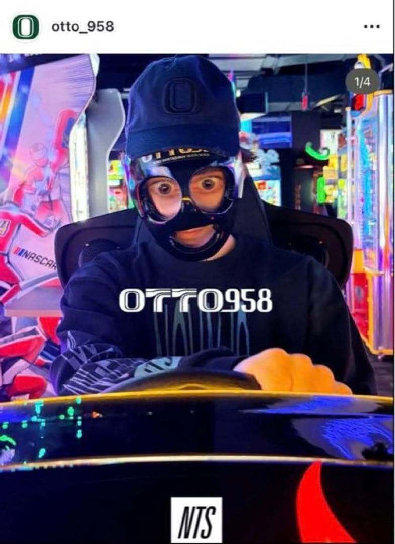 OTTO 958 X NTS “O” CAP - BLACK