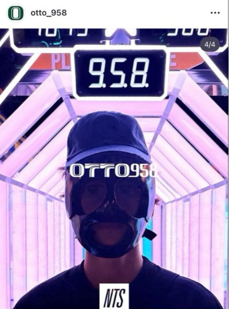 OTTO 958 X NTS “O” CAP - BLACK