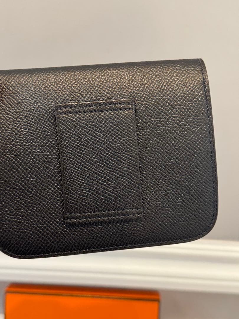 HERMES エルメス　コンスタンススリム　ノワール　ゴールド金具　新品未使用