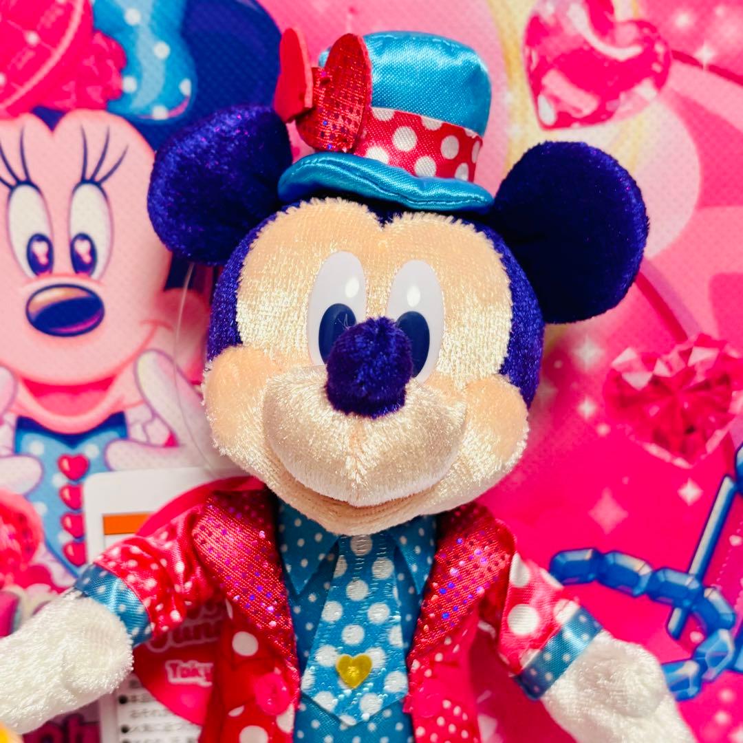 【匿名配送】　パルパルーザ　ぬいぐるみバッジ　ミニー　ミッキー　プルート