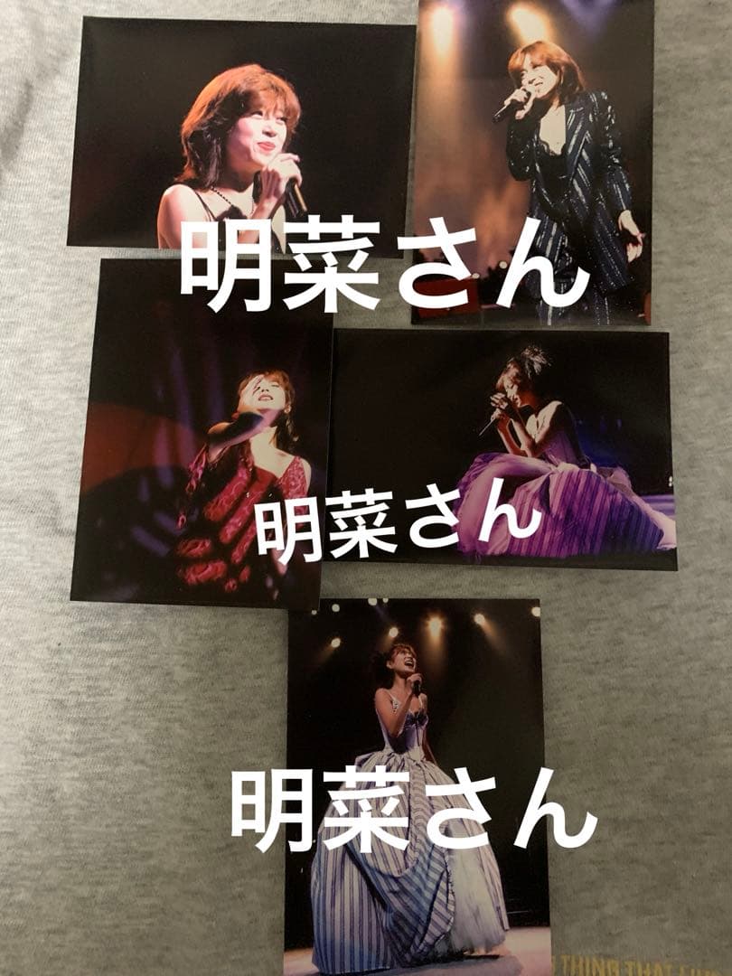 中森明菜さんの写真セット　L版