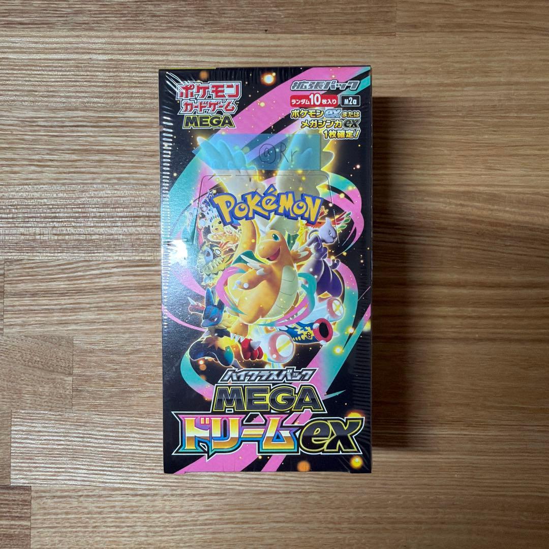 ポケモンカード　MEGAドリームex シュリンク付 1BOX 新品　未開封