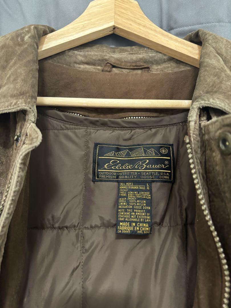 Eddie Bauer 90's スウェードジャケット