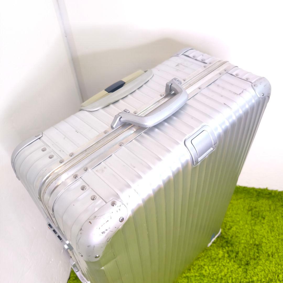 廃盤 青ロゴ リモワ トパーズ 932.77 104L 4輪 キャリーケース