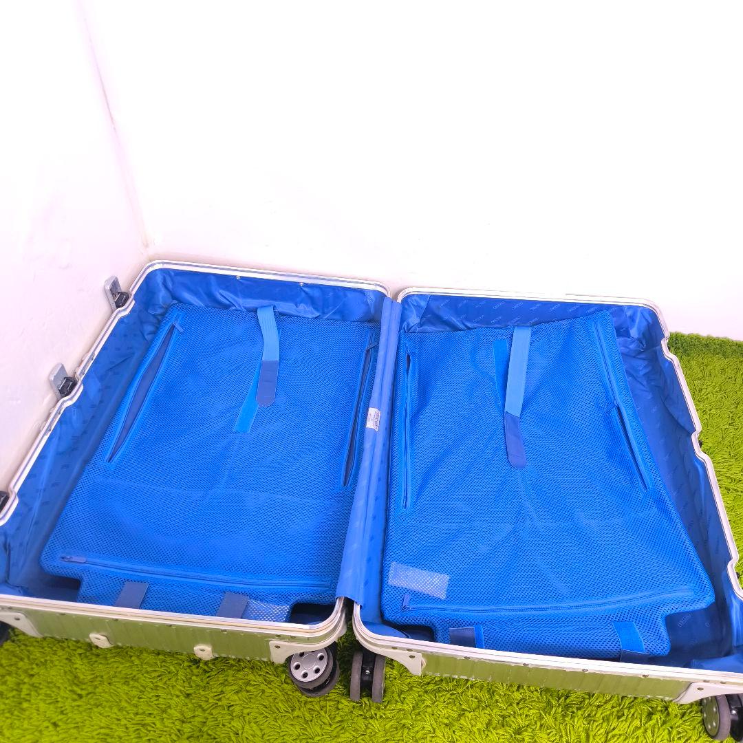 廃盤 青ロゴ リモワ トパーズ 932.77 104L 4輪 キャリーケース