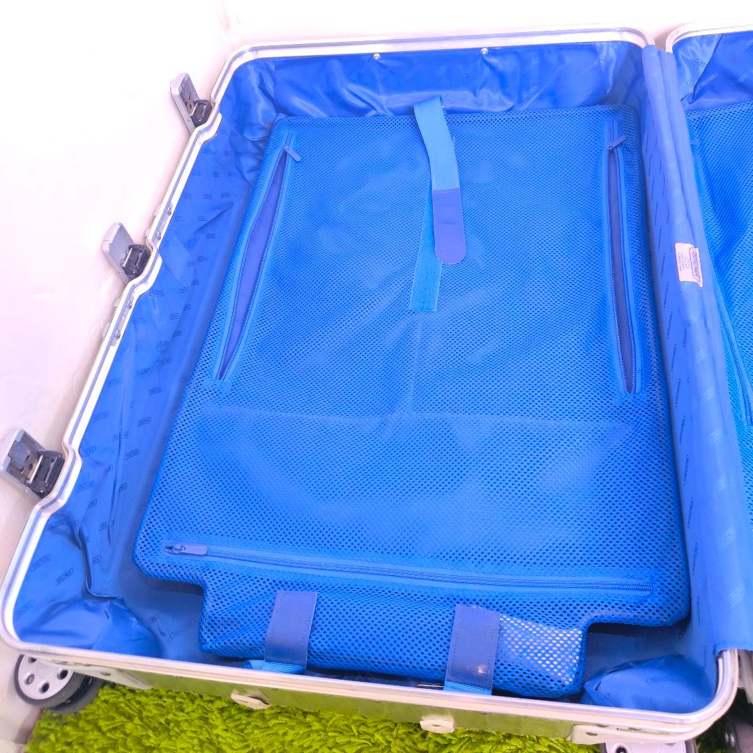 廃盤 青ロゴ リモワ トパーズ 932.77 104L 4輪 キャリーケース