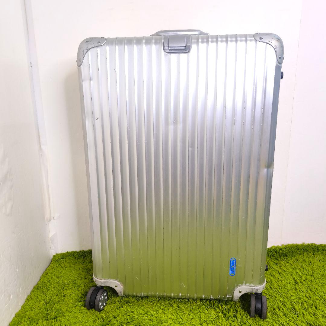 廃盤 青ロゴ リモワ トパーズ 932.77 104L 4輪 キャリーケース