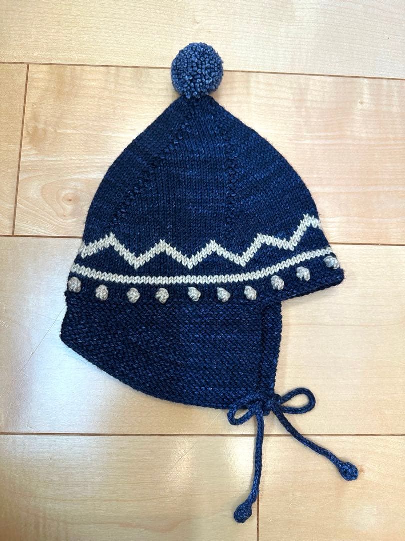 n*e様 Misha&Puff zigzag pointy peak hat