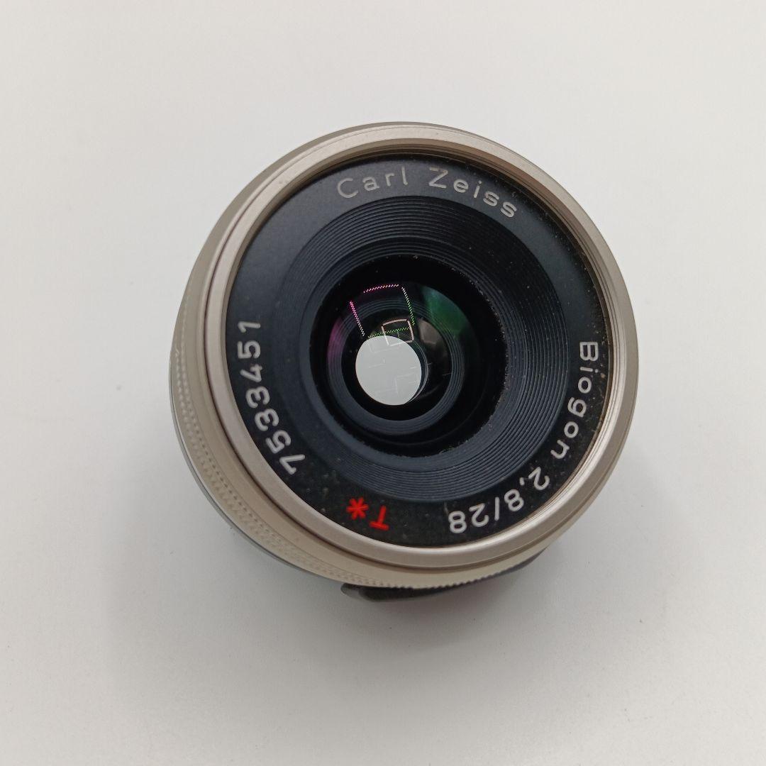 CONTAX G1 シルバー フィルムカメラ　上野2