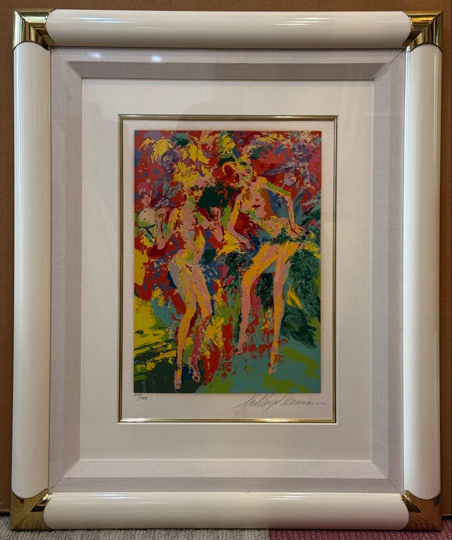 【真作】リロイ・ニーマンLeroy Neiman「PASSISTAS」セリグラフ