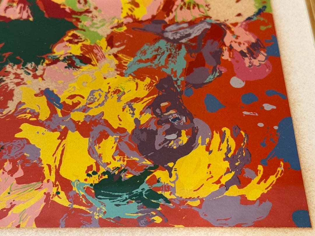 【真作】リロイ・ニーマンLeroy Neiman「PASSISTAS」セリグラフ