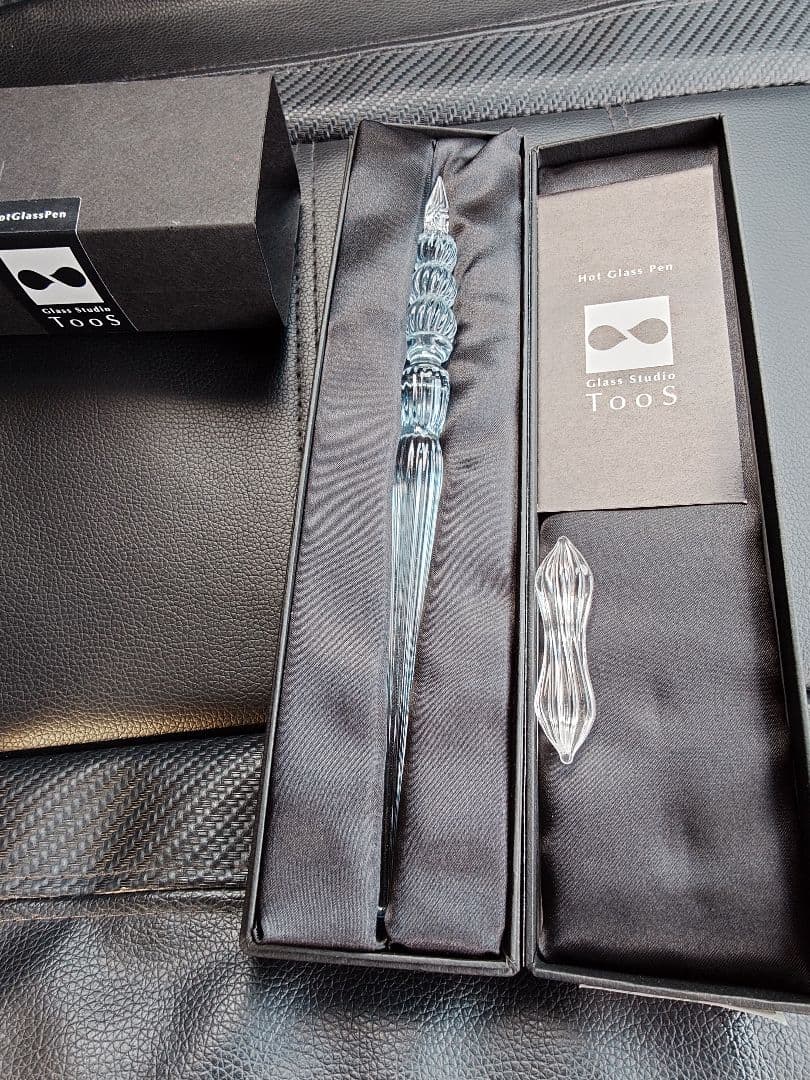 glass studio toos ガラスペン　ペンレスト　クラシックブルー