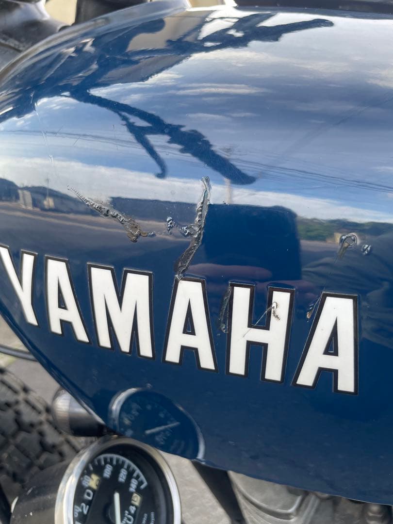 sr400 タンク　bratstyle