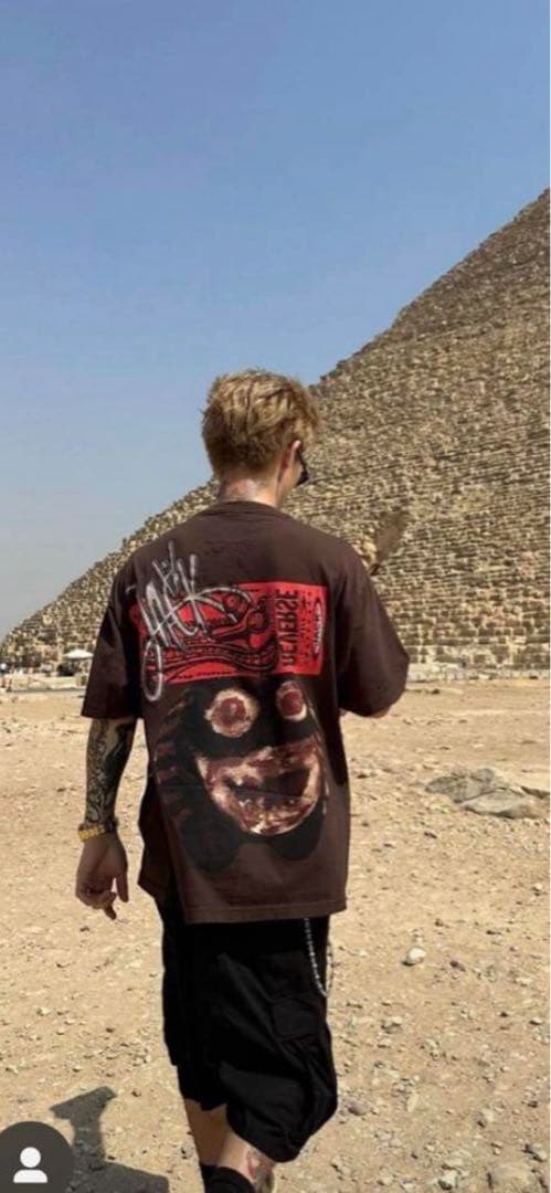 値下げ中 早い者勝ち 格闘家平本蓮選手着用TravisTシャツ M 限定品‼️