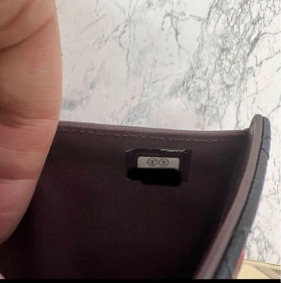 【CHANEL】長財布 ブラック マトラッセ