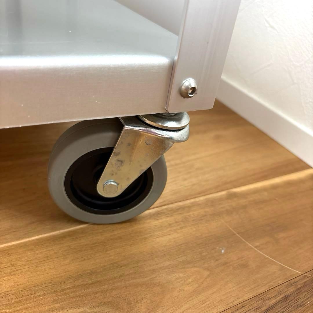 廃盤 無印良品 MUJI アルミ　ローテーブル 大