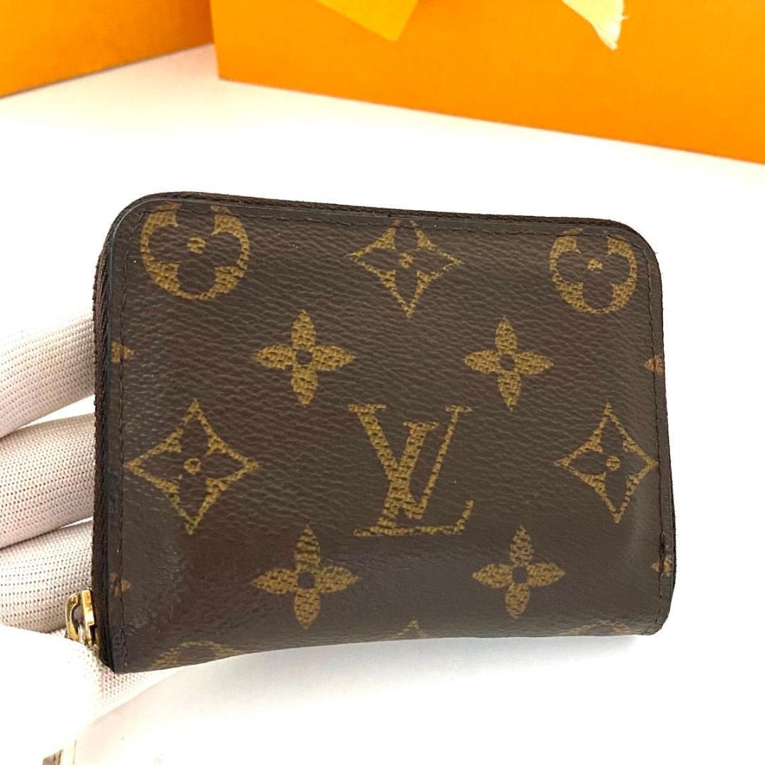 ルイヴィトン パース モノグラム ラウンドファスナー モノグラム ブラウン