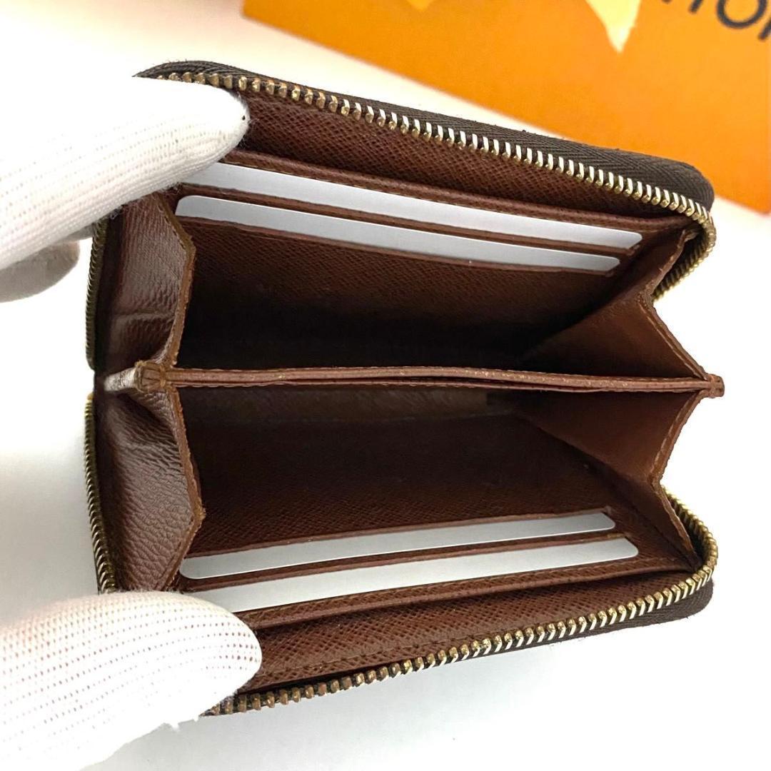 ルイヴィトン パース モノグラム ラウンドファスナー モノグラム ブラウン