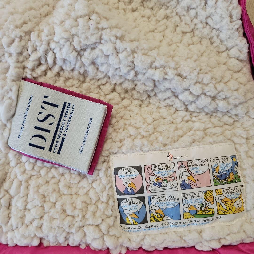 お値下げ　Moncler モンクレール ピンク ダウンベスト 92cm