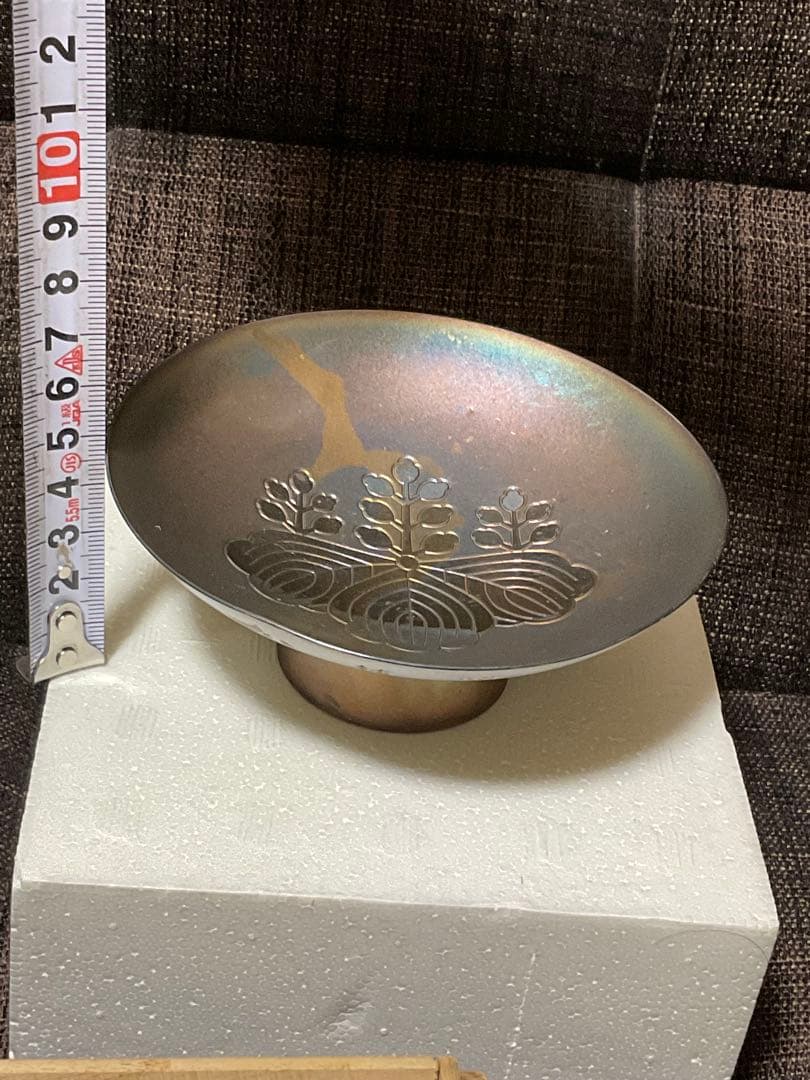 銀杯　内閣総理大臣　贈　純銀製　刻印　140グラム　木箱