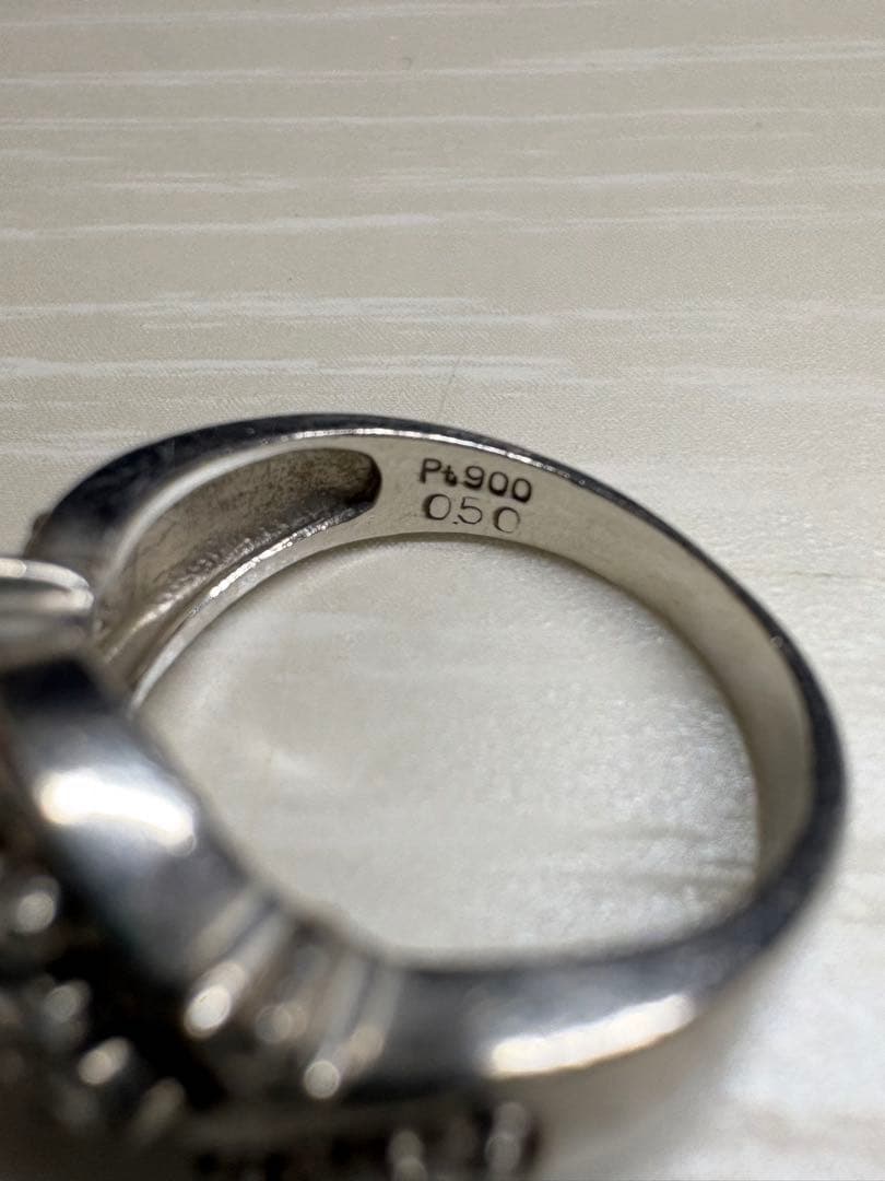 【最高級】Pt900 ダイヤモンド 0.50ct リング プラチナ 11号