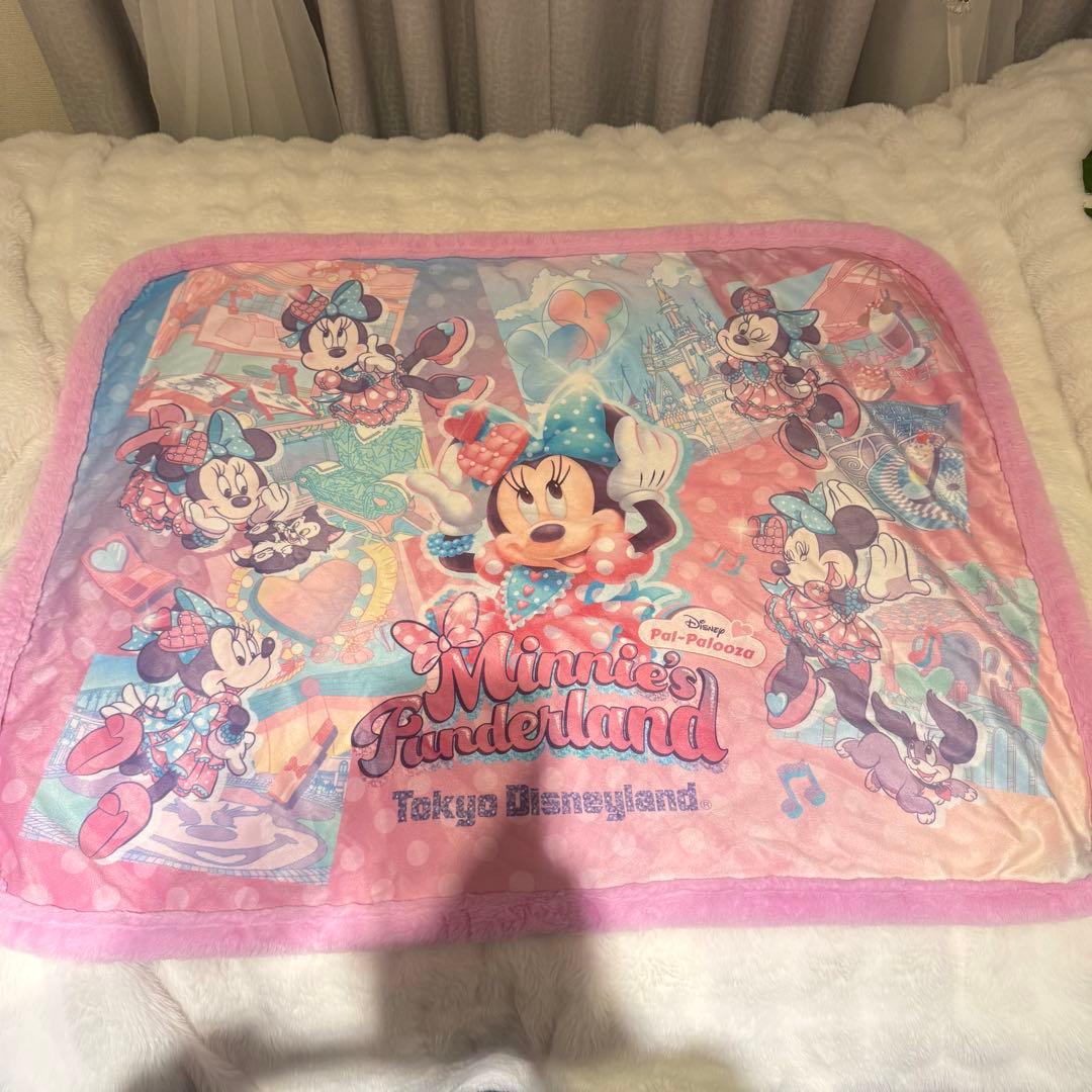 【本日まで値下げ中】ミニー　パルパルーザ　ブランケット　ディズニー