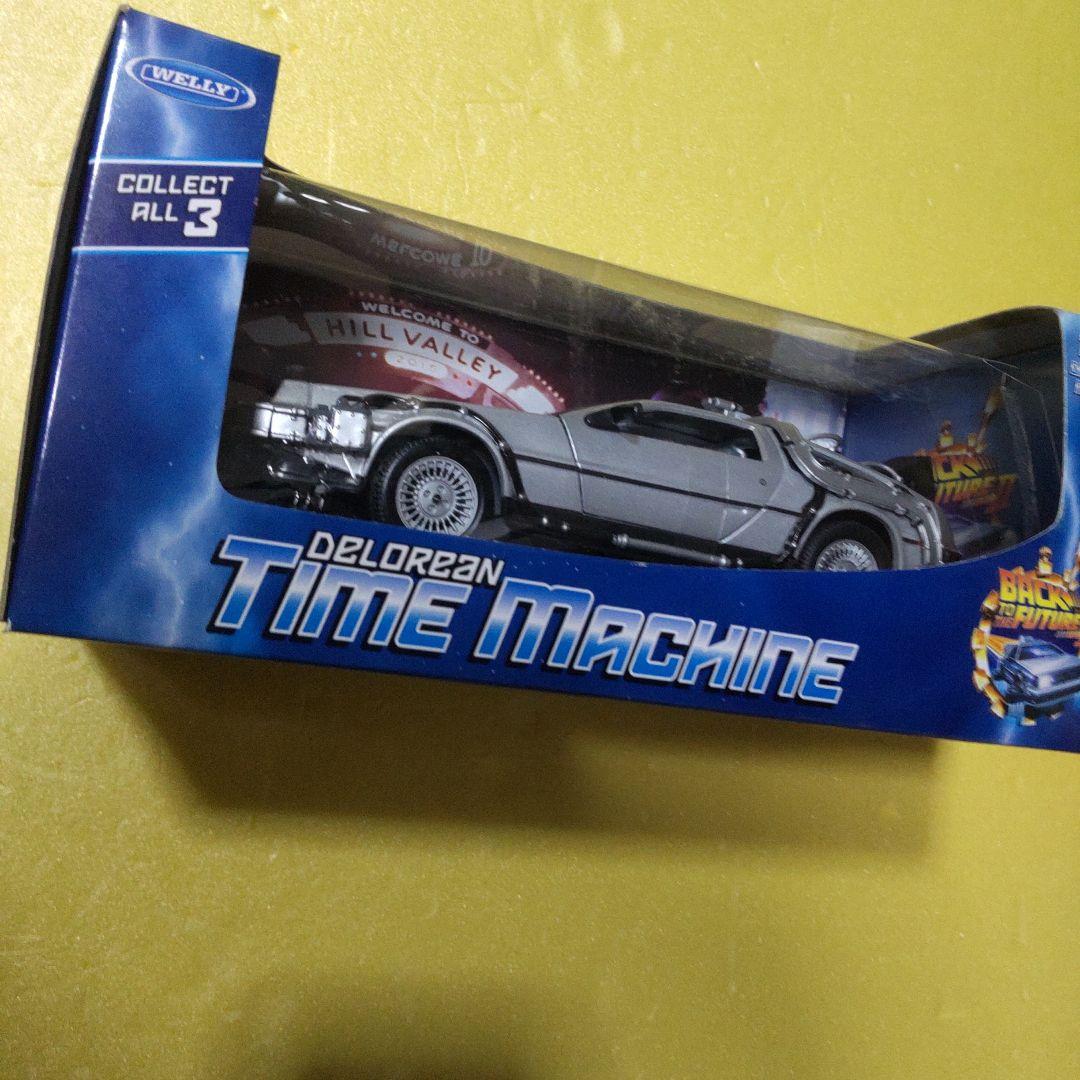 Welly DELOREAN TIME MACHINE ミニカー1/24サイズ