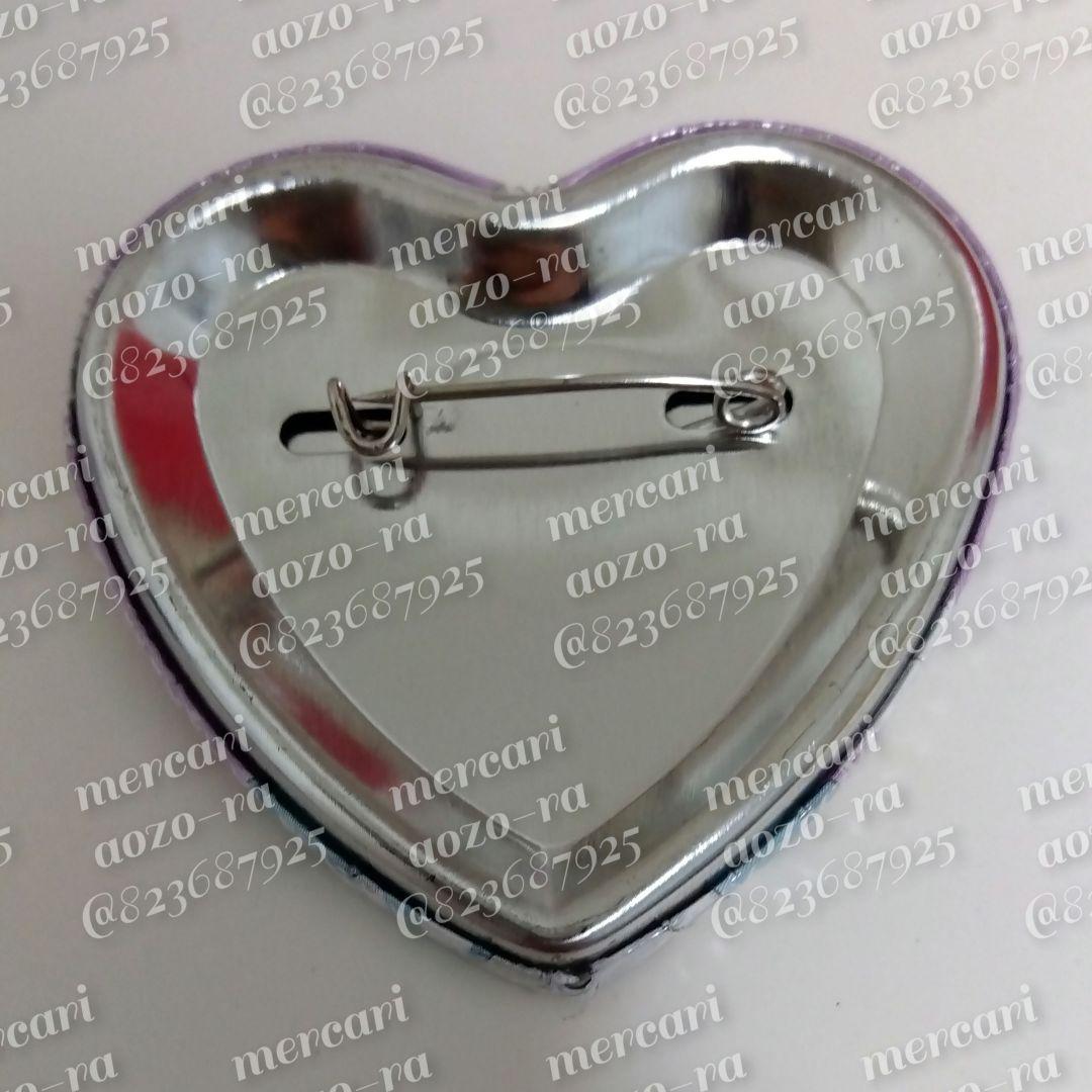 BROTHERS CONFLICT 朝日奈琉生 ハート缶バッジ アニメイト特典