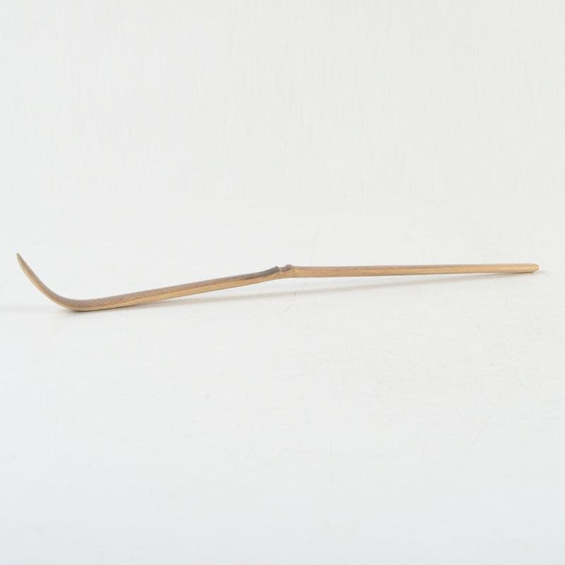 茶道具　影林宗篤　茶杓　銘蓬莱　前大徳　福本積應書付　共筒共箱　V　9575