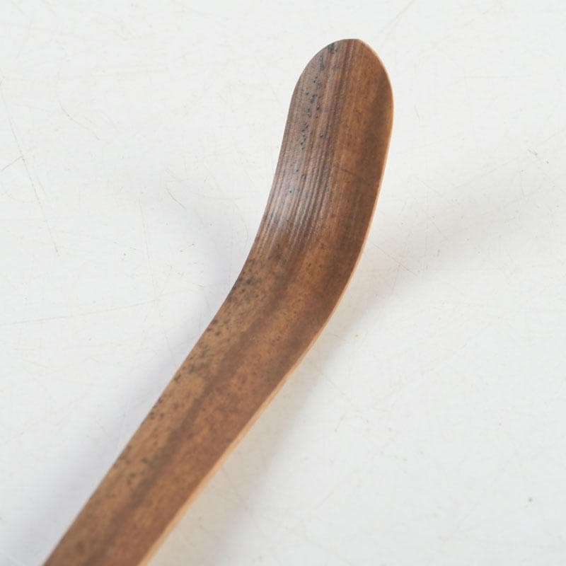 茶道具　影林宗篤　茶杓　銘蓬莱　前大徳　福本積應書付　共筒共箱　V　9575