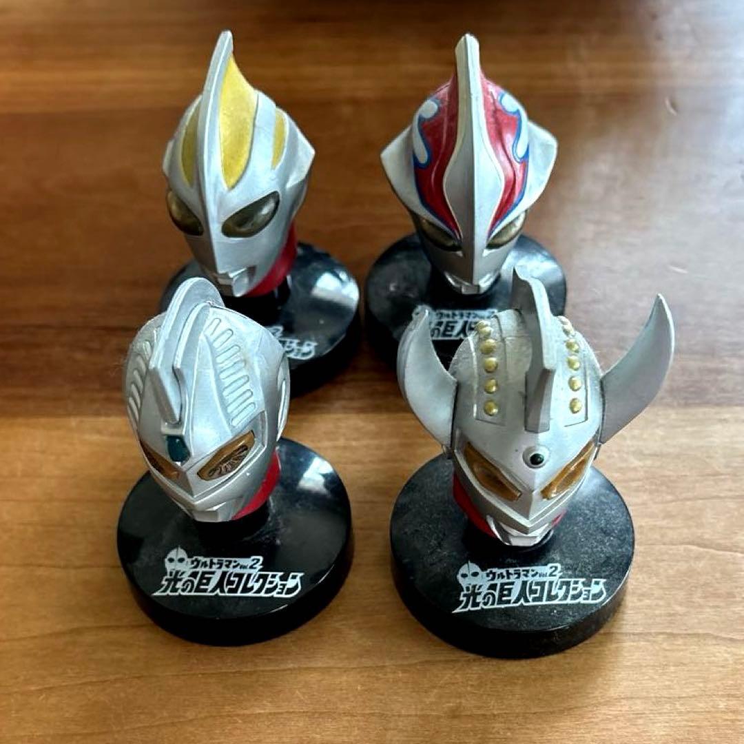 ウルトラマンVOL.2光の巨人コレクション ウルトラマンフィギュア4体セット