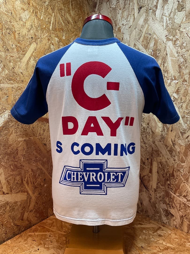 ブートレガーズ CHEVROLET シボレー 半袖 Tシャツ 2トーン S