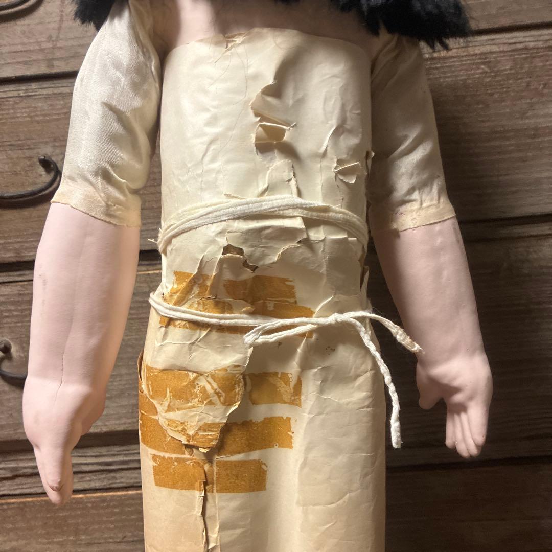 市松人形　銘あり