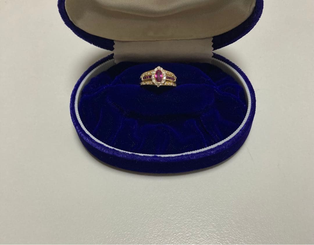 ルビーリング❣️k 18 サイズ12