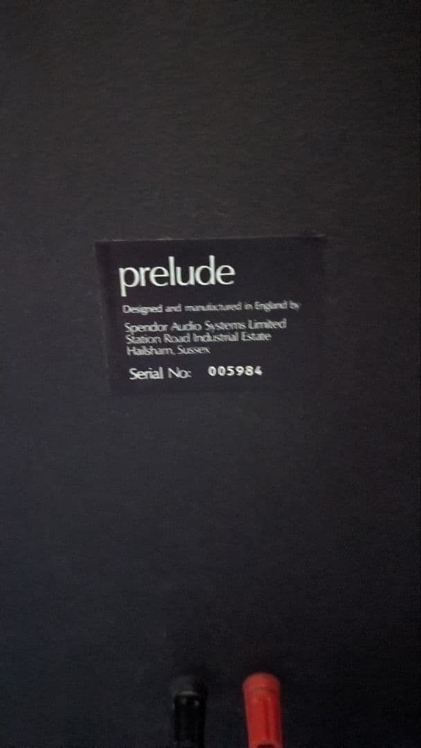Prelude スピーカーベア
