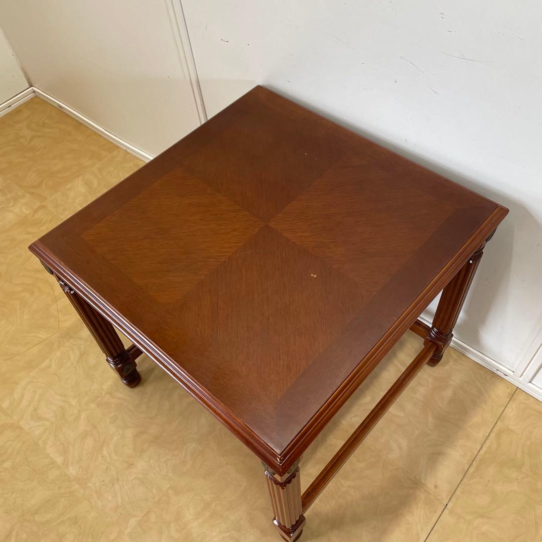 英国スタイル サイドテーブル コンソール 台 デスク 机 テーブル アンティーク