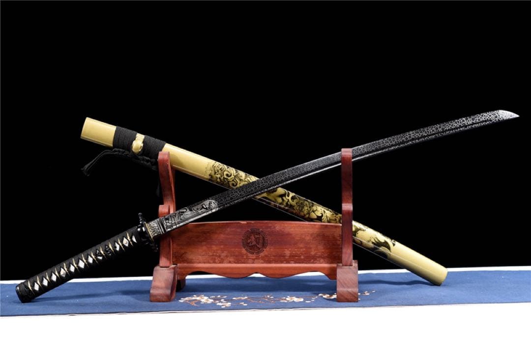 夜魘 刀装具 日本刀 武具 鑑賞刀 居合刀 模造刀 舞踊刀