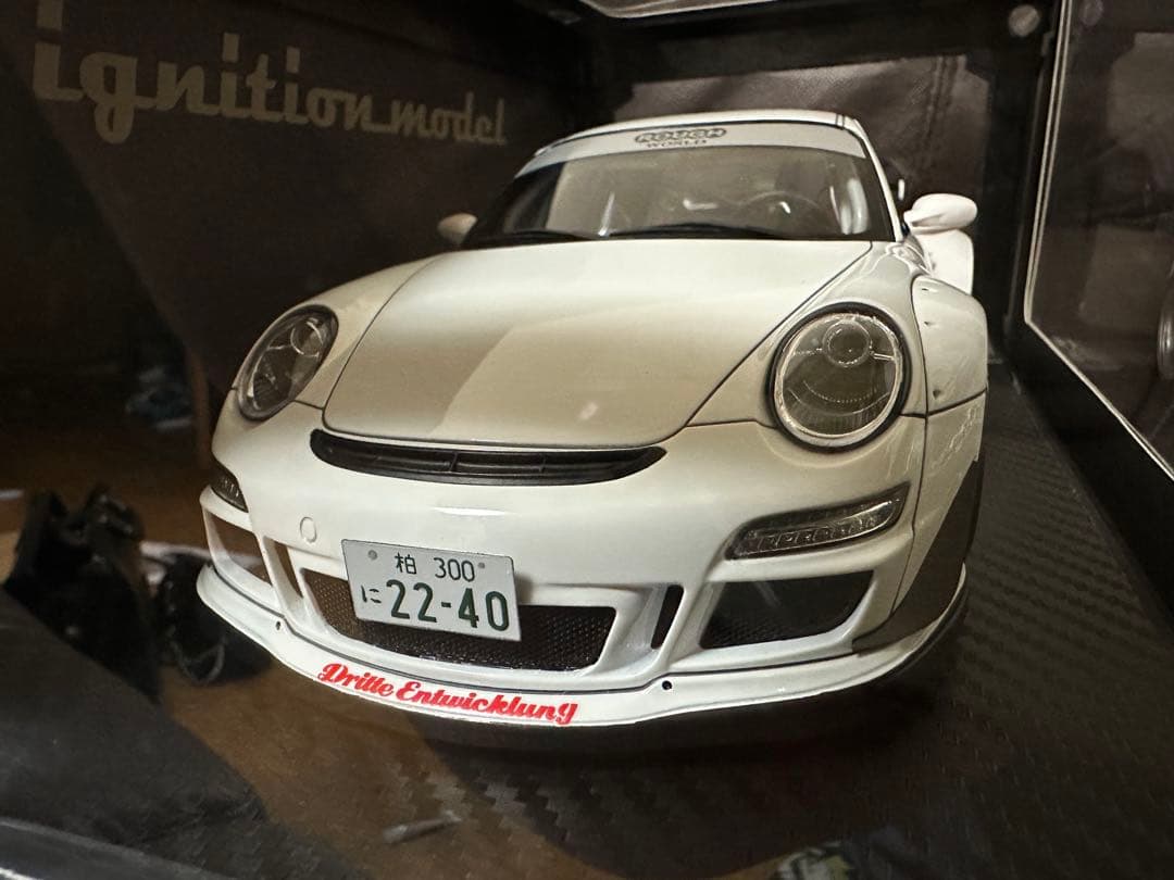 1/18 イグニッションモデル RWB 997 ポルシェ ignition 白